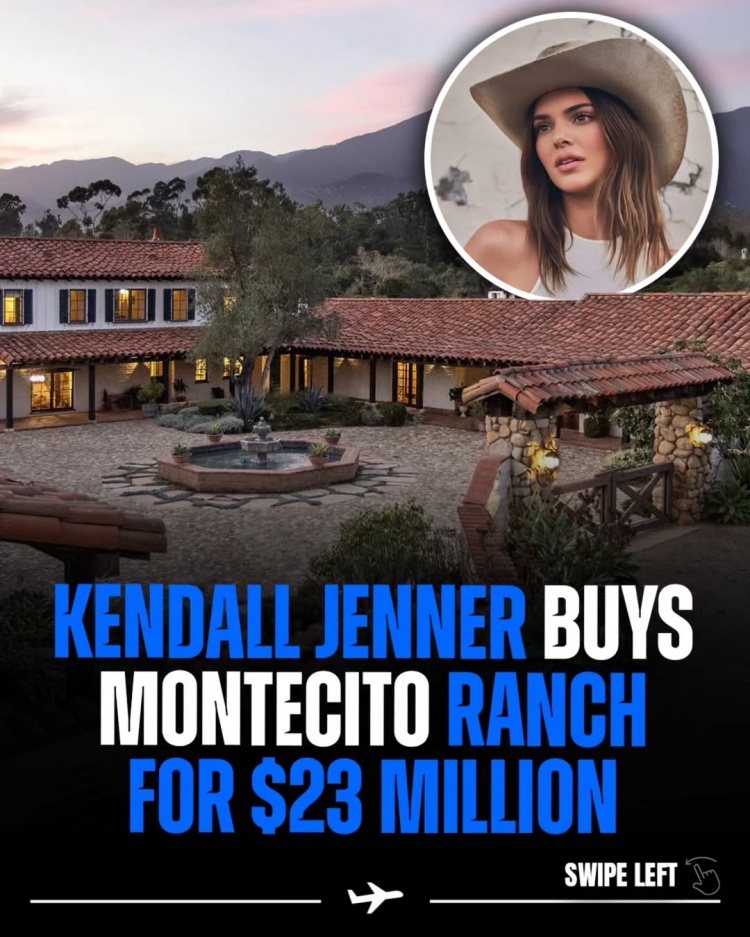 体育平台-肯达尔-詹娜购置2300万牧场风格庄园 近期社媒晒拉伸照秀身材